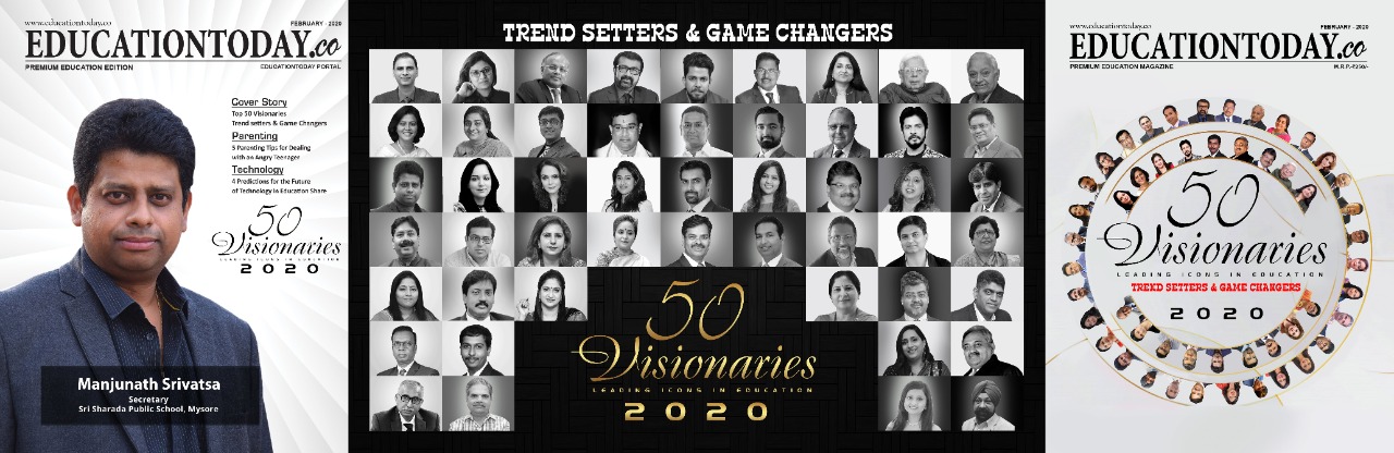 Mr. Manjunath Srivatsa is one among the 50 Visionaries Trend setters & Game changers 2020